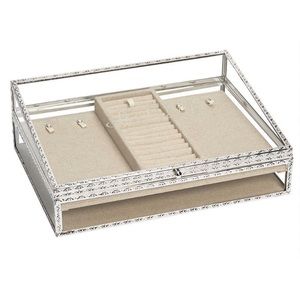 Pottery Barn Antique, Silver Jewelry Box